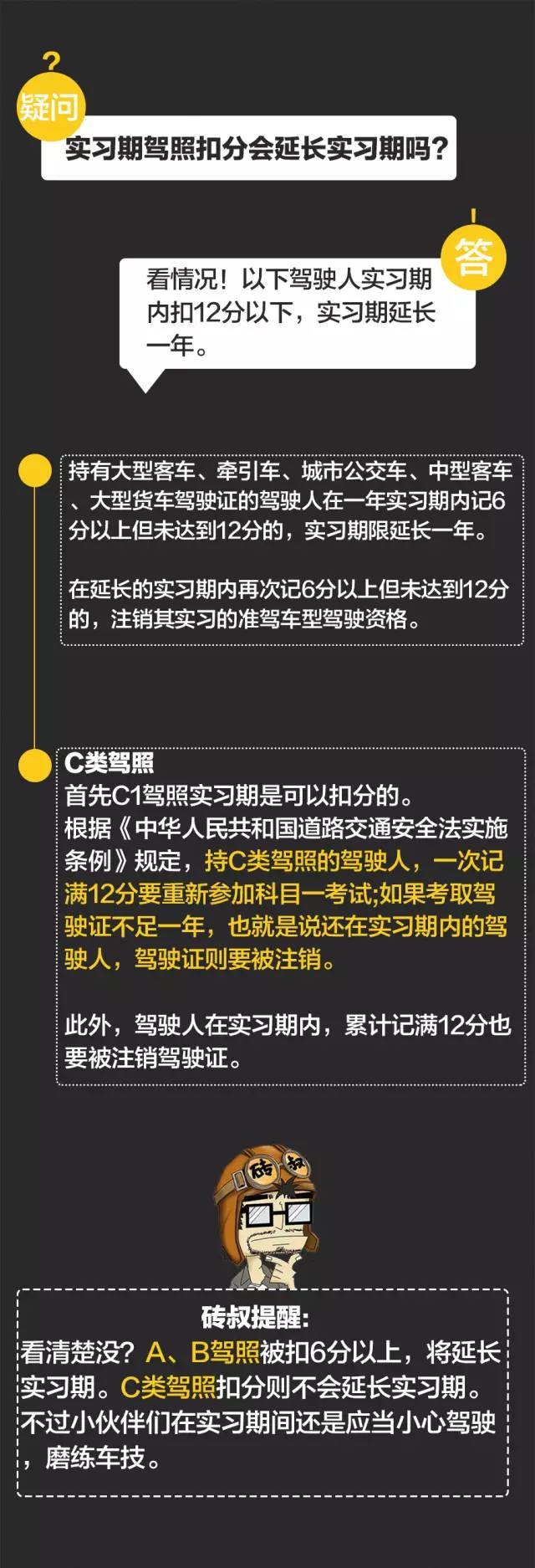 驾照记分那些事