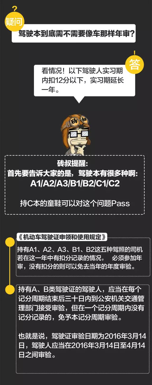 驾照记分那些事